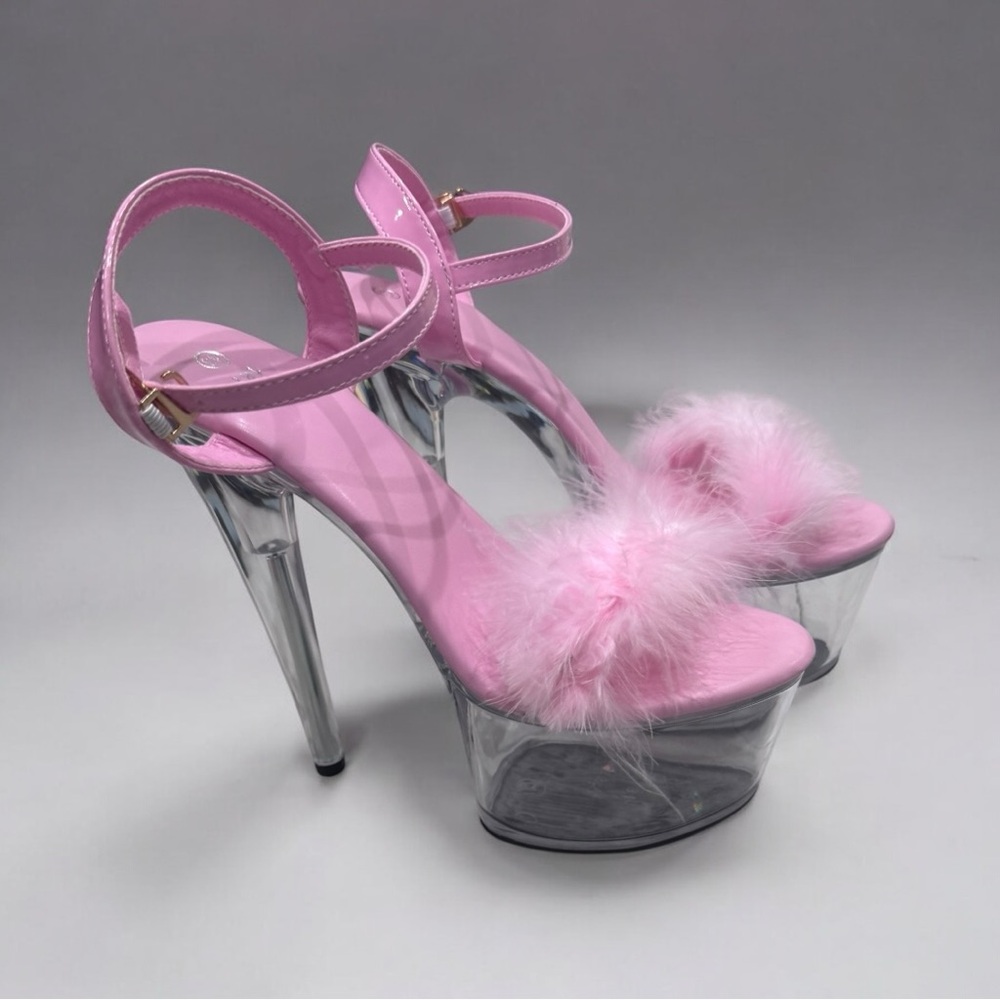 Dolls Kill Pink Platform Heels